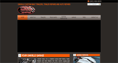 Desktop Screenshot of oakvilletrailersandautoservice.com